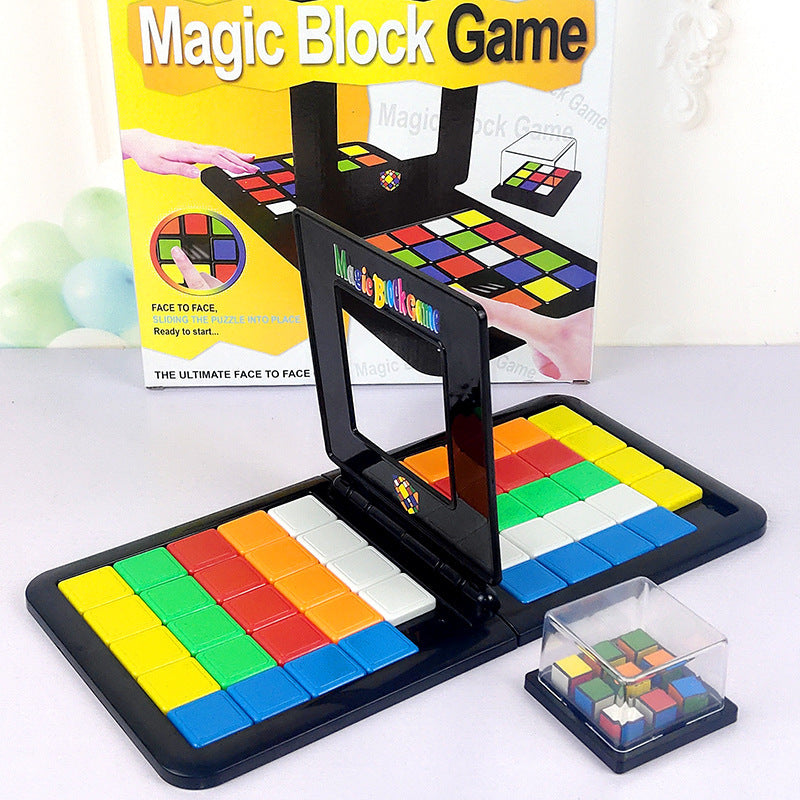 Color Battle Square Race Game Parent-Child Puzzles Gifts