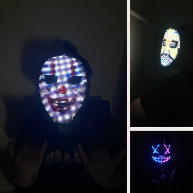 New Arrival LED Mask Face-changing Glowing Mask