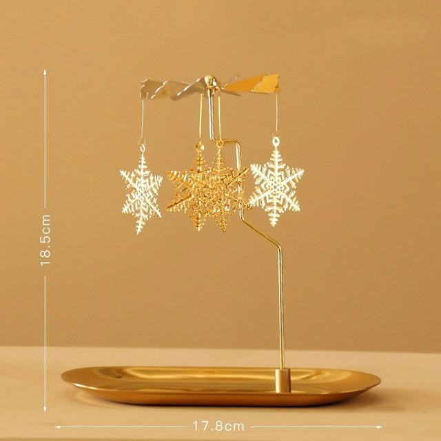 Rotating Candle Holder Without Tray Scented Candle Romantic Gift