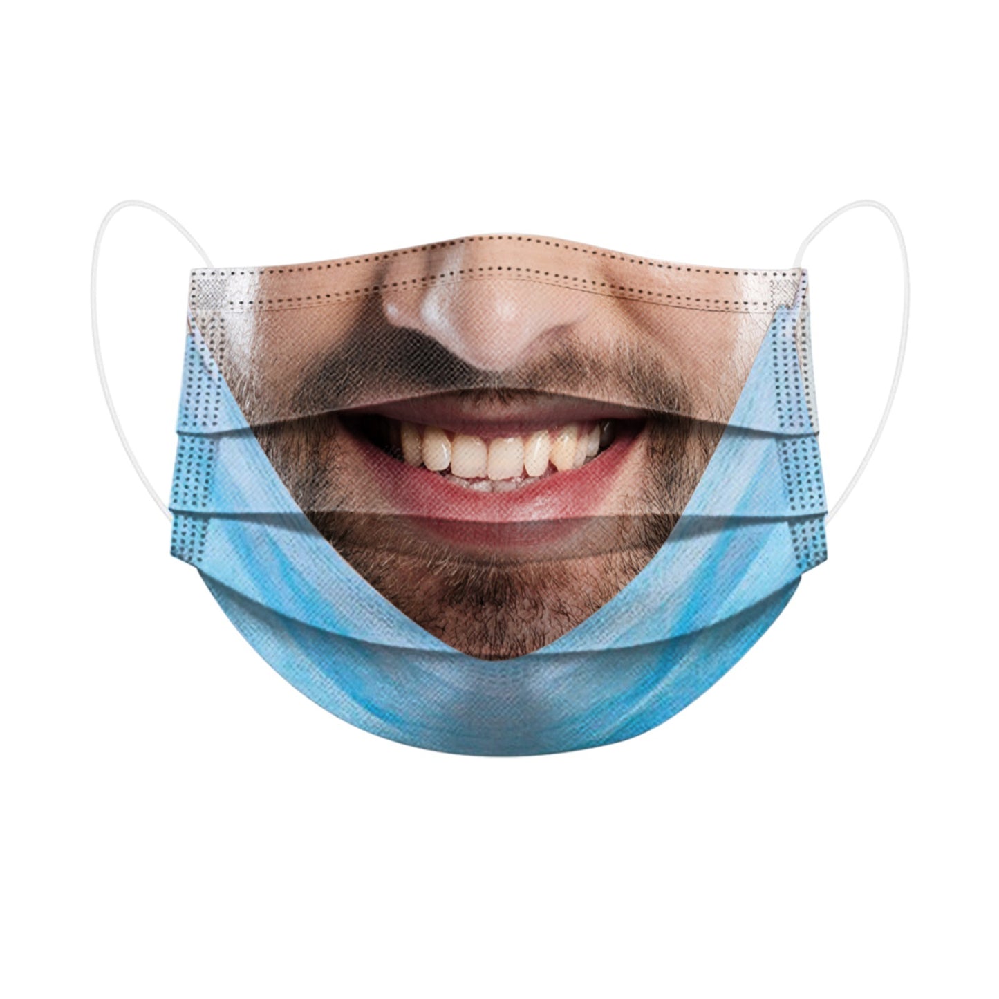 Funny Face Mask Disposable Printing Funny Protective Mask