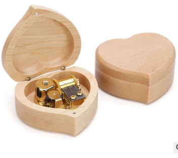 Wooden Music Box For Girlfriend Gift Custom Music Box