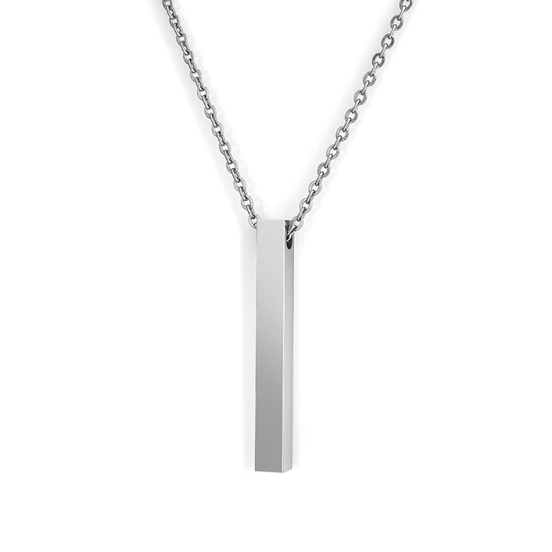 Fashion Simple Pendant Necklace for Men Women Gifts