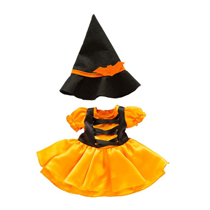 New Halloween Doll Clothes Witch Set 18 Inch American Girl Doll Dress Set