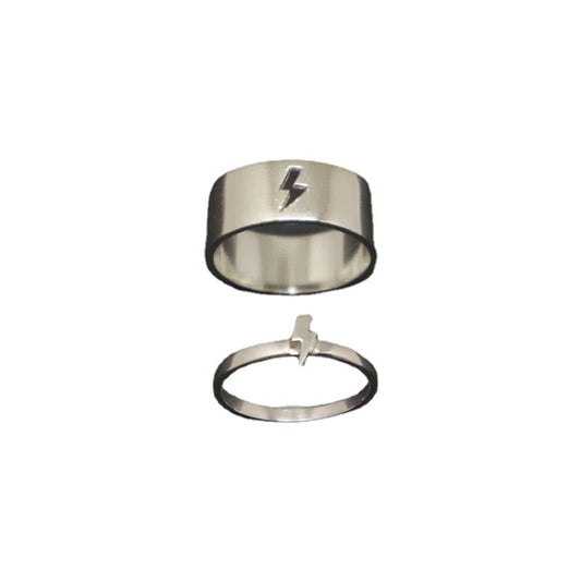 Ins Hollow Airplane Ring Cross-border Men and Women Couple Ring Gift