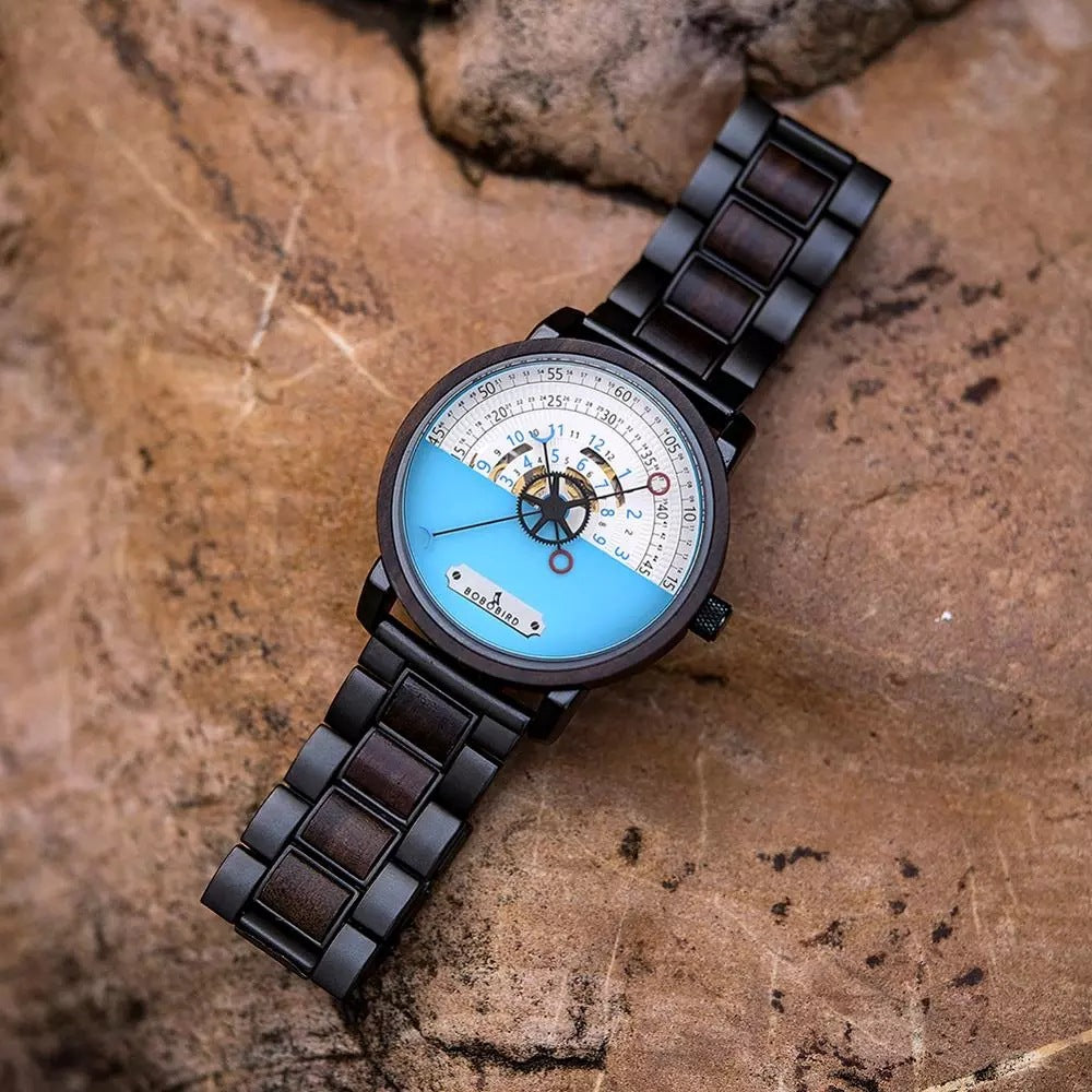 Watch Automatic Wooden Mechanical Men's Wooden Watch Gift Watch