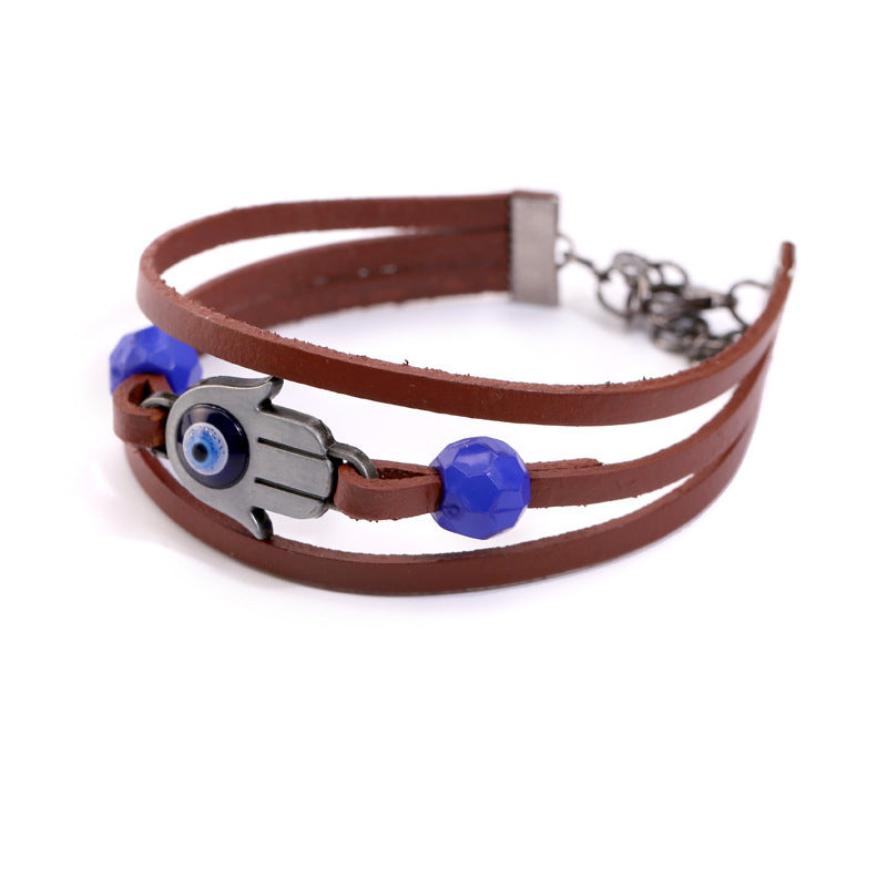 Part II Ellie Dina Bracelet Evil Eye Blue Bead Braceletsx