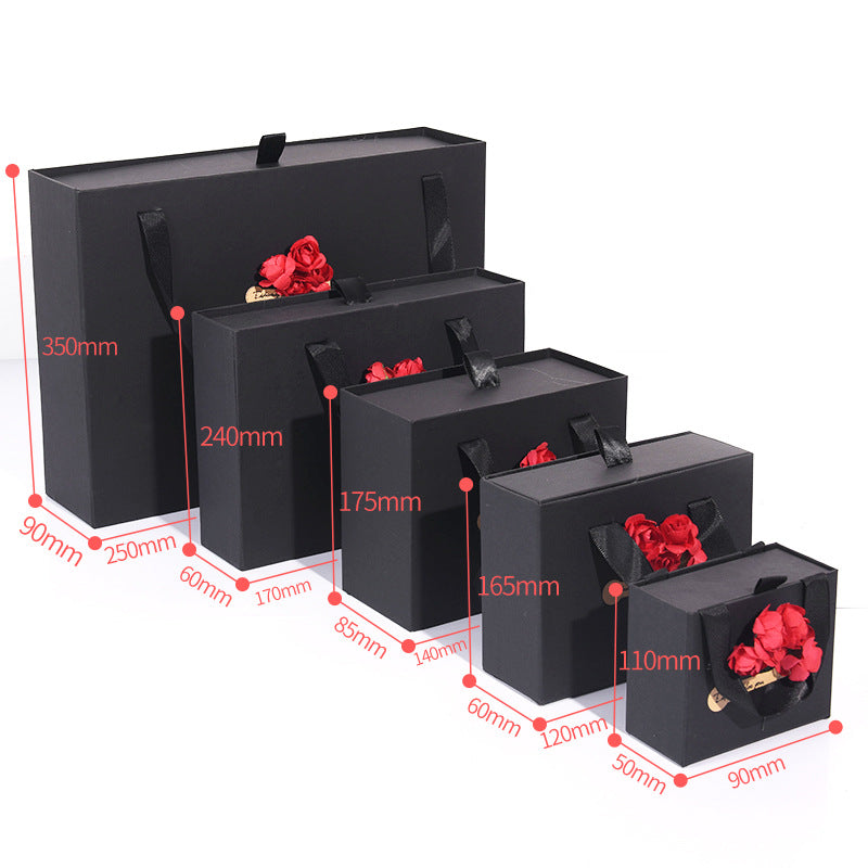 Ins Carton Spot Gift Box Knot Wedding Box