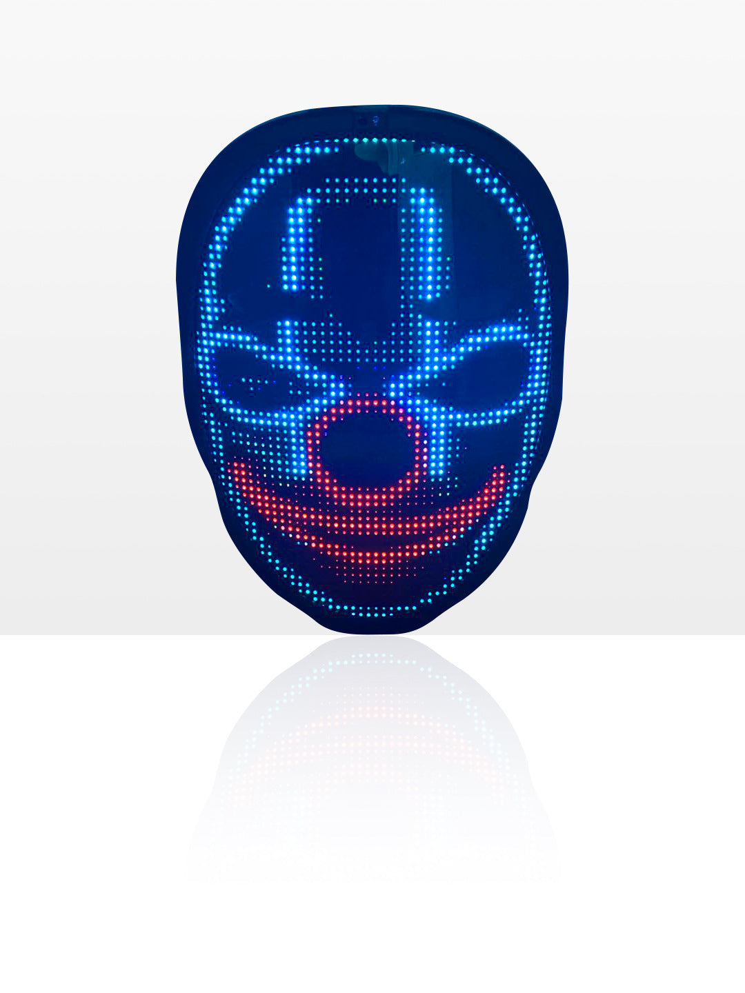 Bluetooth APP Full-color Led Face-changing Luminous Mask Halloween Mask