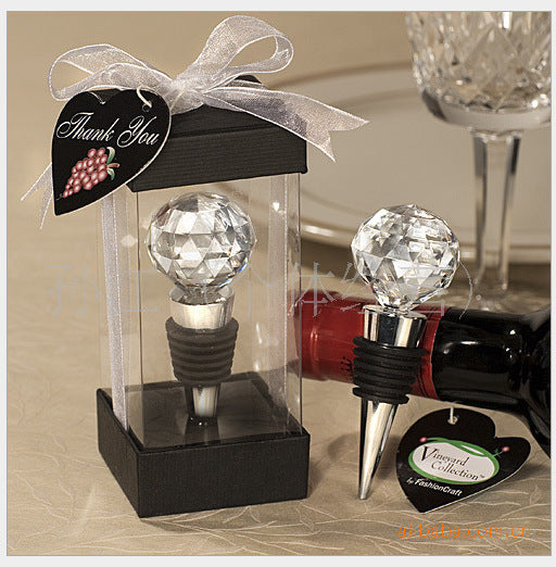 Rebirth Creative Gifts Crystal Ball Wine Stopper