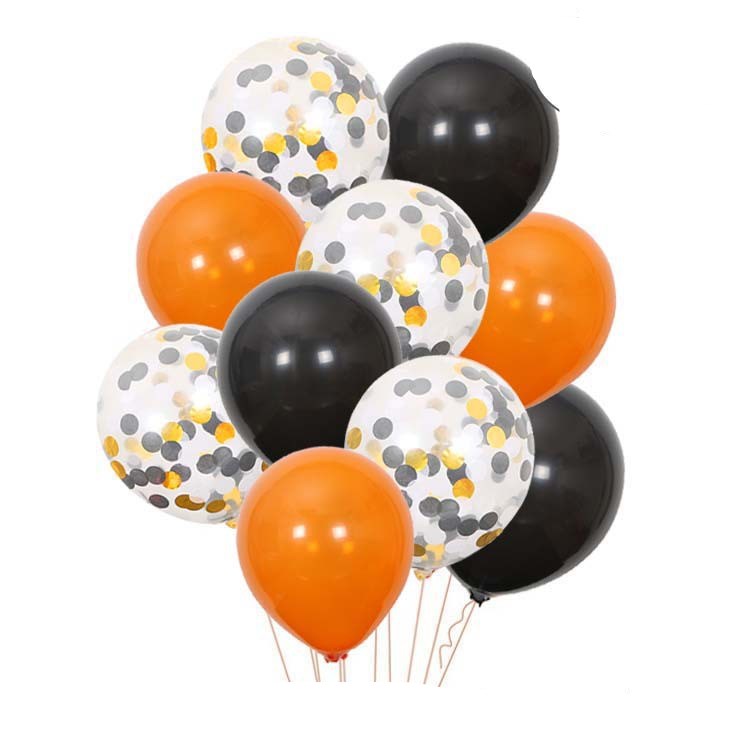 Halloween alphabet balloons