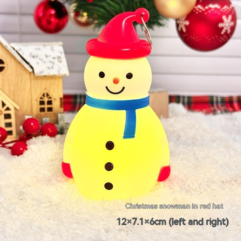 Christmas Decorations Snowman Small Night Lamp