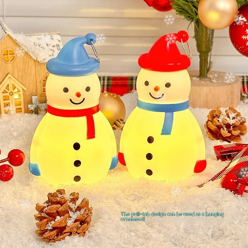 Christmas Decorations Snowman Small Night Lamp