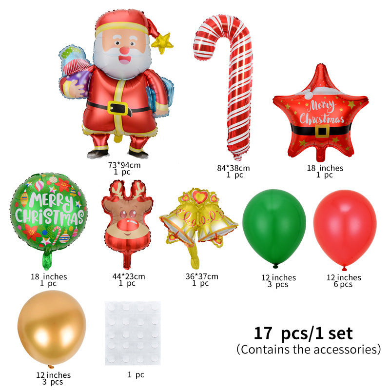 Christmas Party Combination New Year Decoration Atmospher