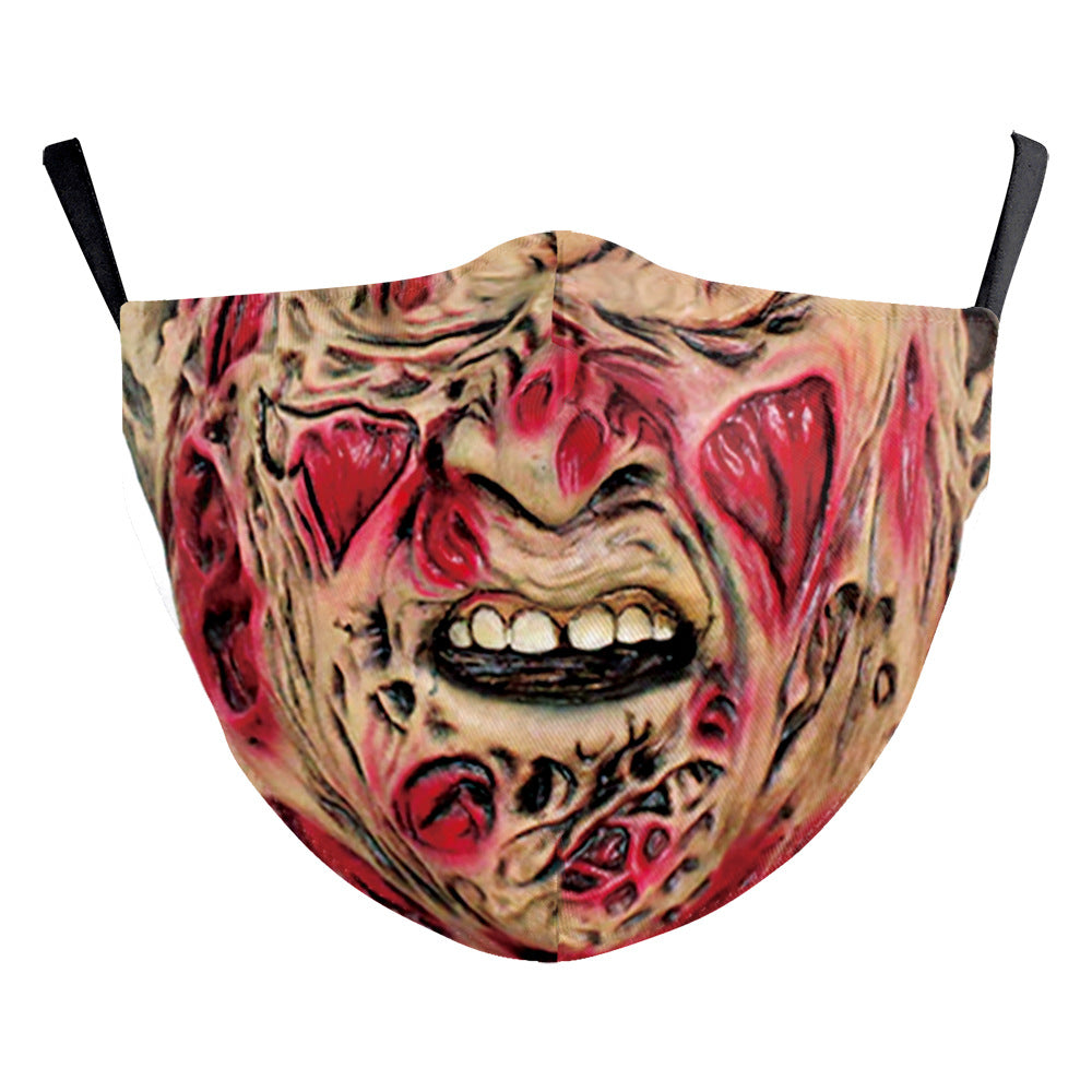 3D Halloween Terrorist Protective Mask