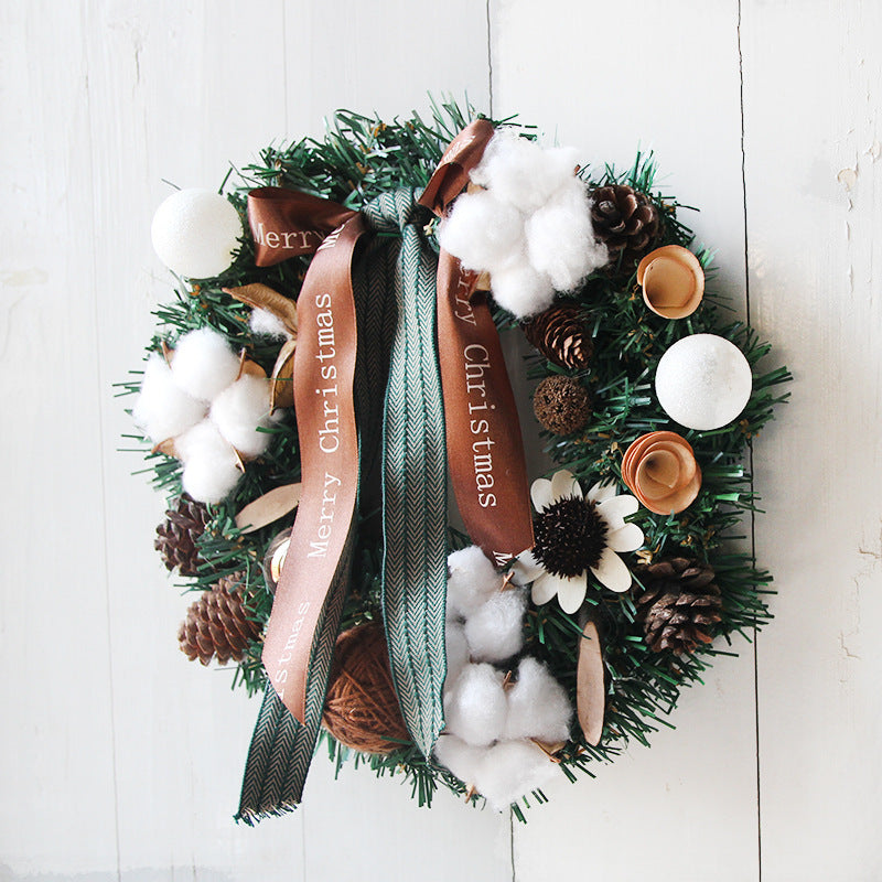 Creative Christmas Door Wreath Christmas Decoration