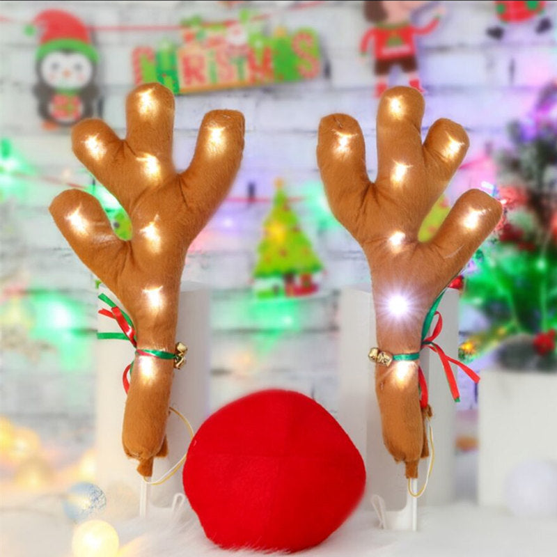 Christmas Antlers Car Decoration Pendant