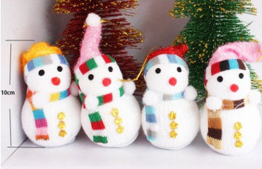 Christmas Decoration Snowman Doll Little Doll Gift Pendant Christmas Decoration Child Gift