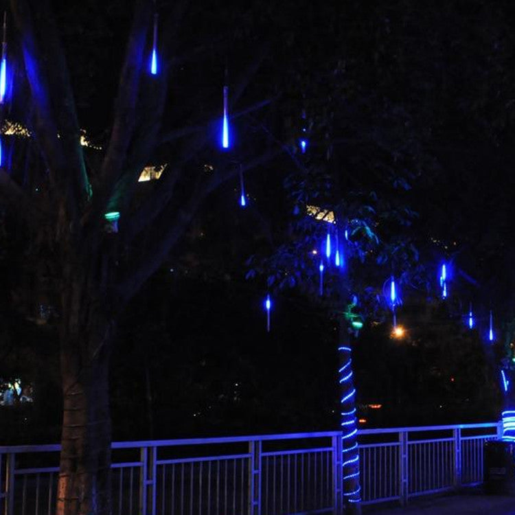 Led Meteor Rain Light Lantern Flashing Lights Engineering Lighting Christmas Tree Decoration Lights Waterproof Hanging Tree Lights Marquee