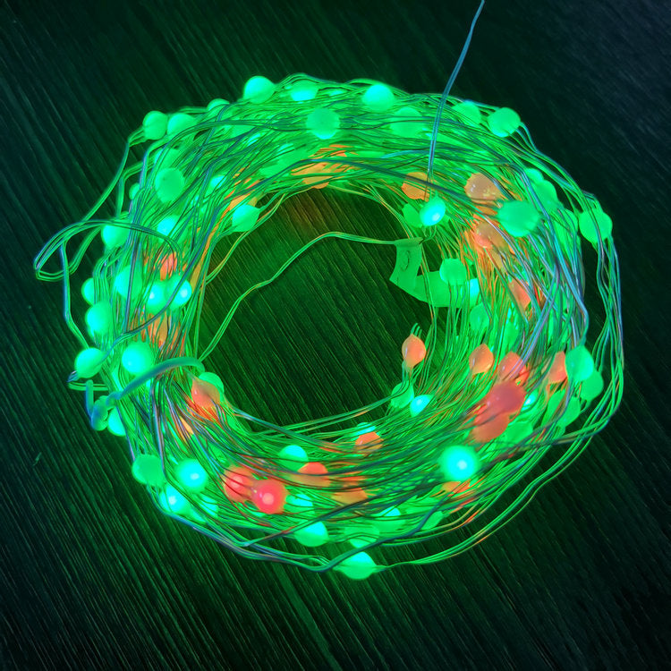 String lights led christmas copper wire lights holiday lights
