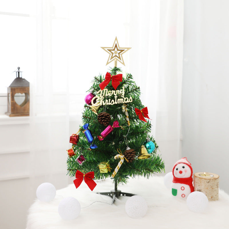 Mini Christmas Tree With Lights Small Accessories Bow Bells