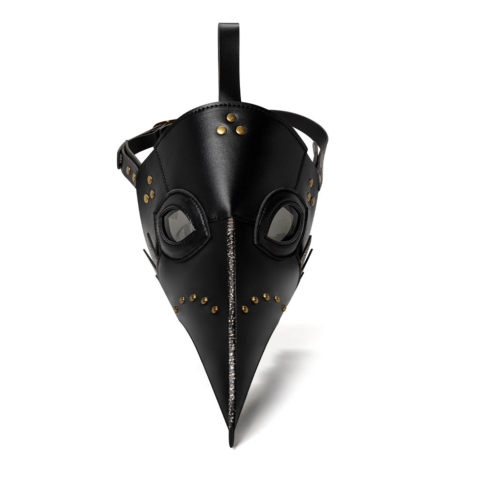 Woman Plague Doctor Mask Black Death Halloween