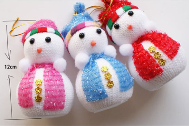Christmas Decoration Snowman Doll Little Doll Gift Pendant Christmas Decoration Child Gift