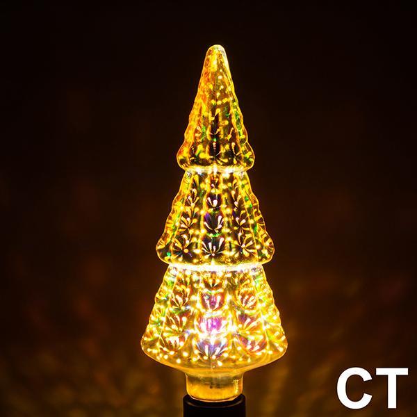 LED Light Bulb 3D Decoration Bulb Firework 110 220V ST64 G95 G80 G125 A60 Bottle Heart Holiday Lights Novelty Christmas Lamp