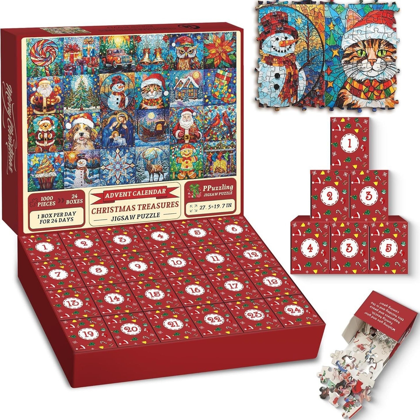 Christmas Puzzle Christmas Countdown Calendar