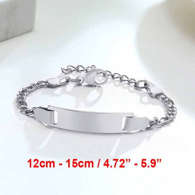 Baby Stainless Steel Personalized Family Gift Adjustable Jewelry