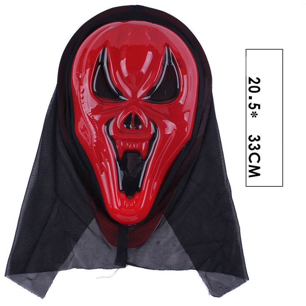 Halloween Horror Skull Scream Retro Mask