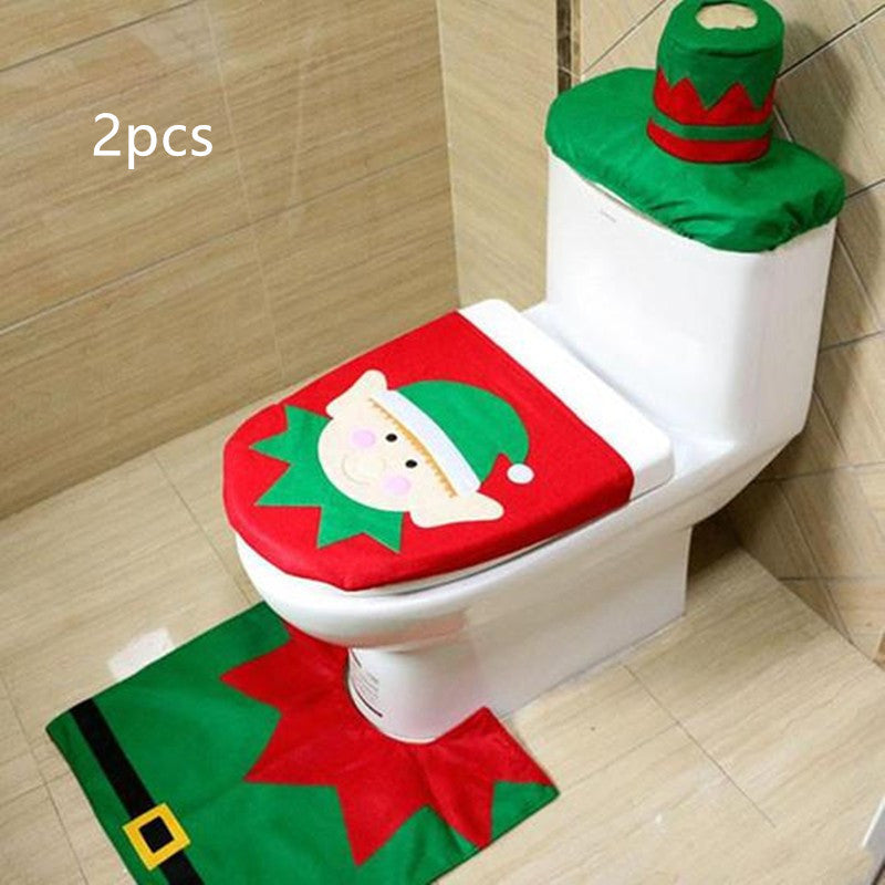 Christmas Toilet Seat Cover