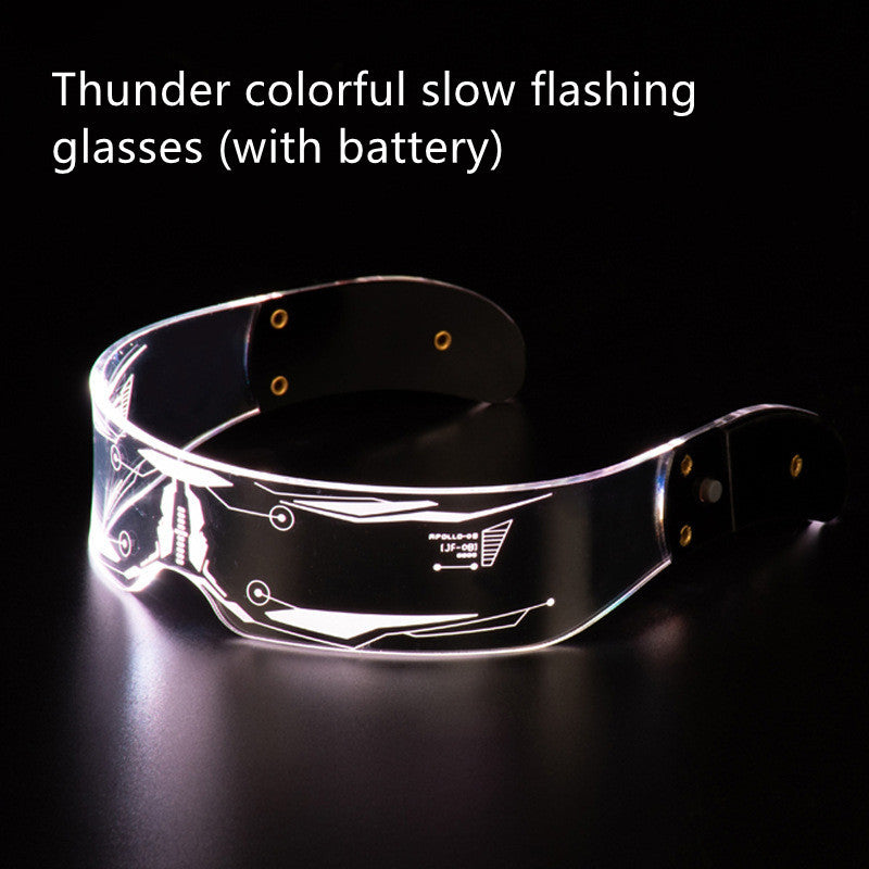 LED Luminous Glasses Party Bar Disco Punk Glasses