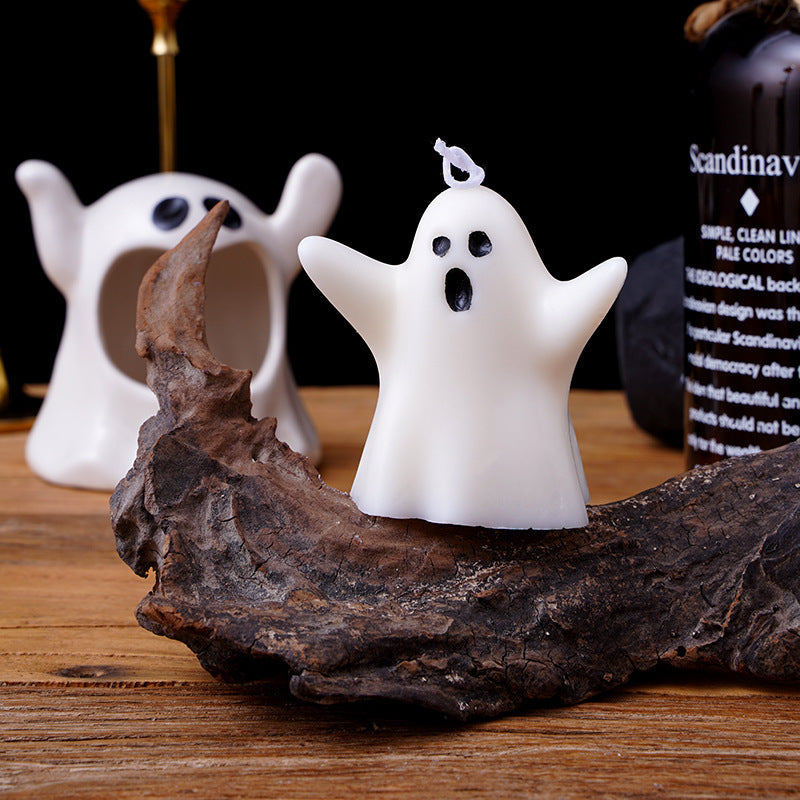 Halloween Candle Creative Ghost DIY Ornaments