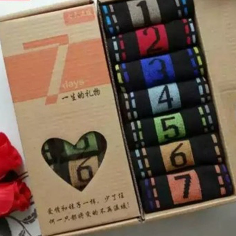 Creative Gift Box Socks Couple Socks For Men And Women