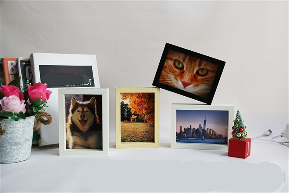 Creative Birthday Gift DIY Photo Frame Lamp Customized Nightlight