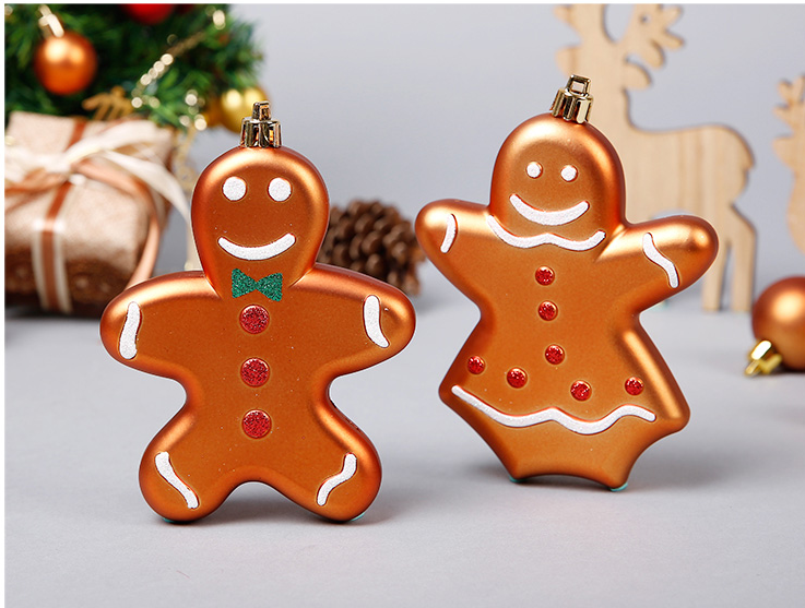Christmas Ornaments Cute Gifts Reindeer Balls Stars Gingerbread