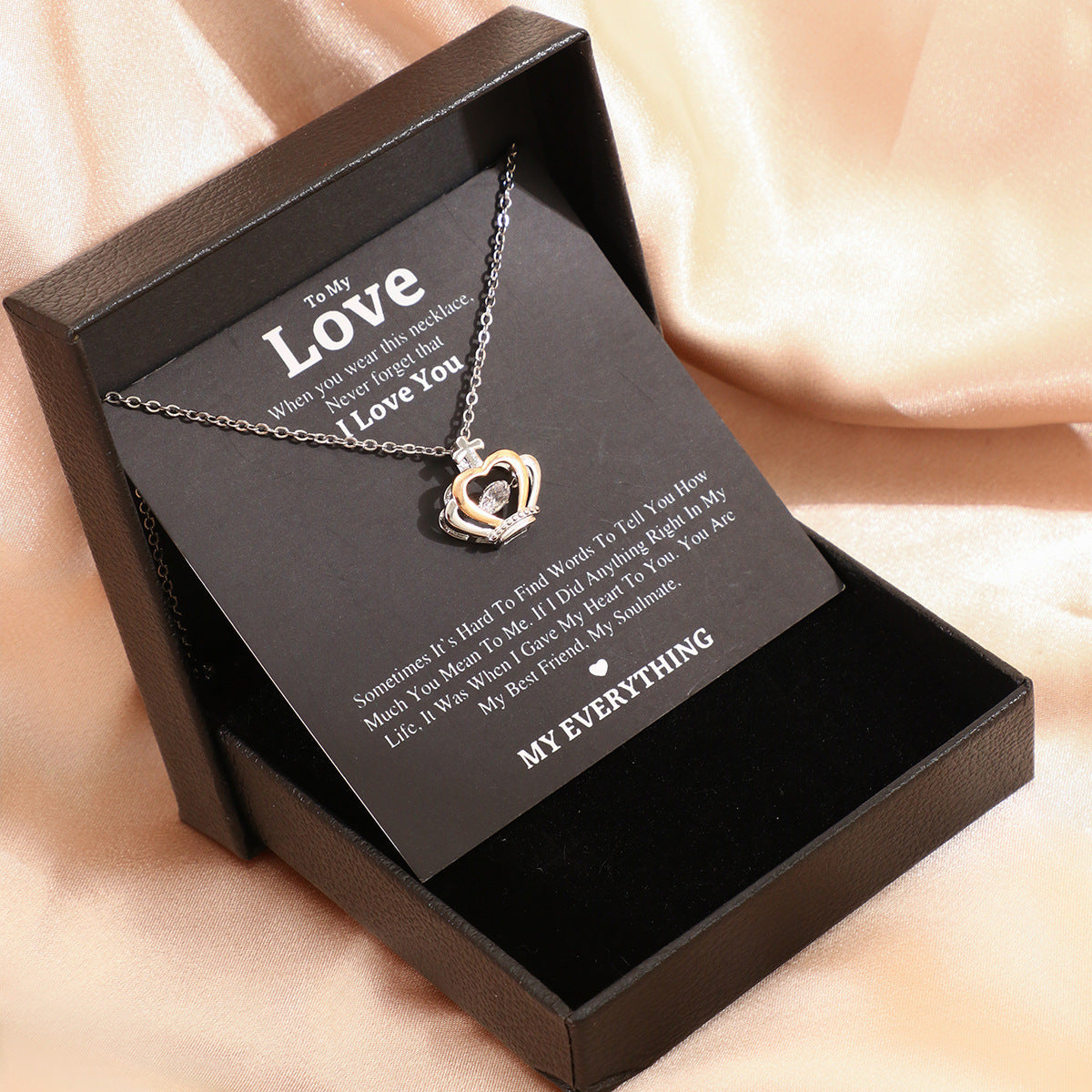 Mother's Day Necklace Gift Box Love Necklace