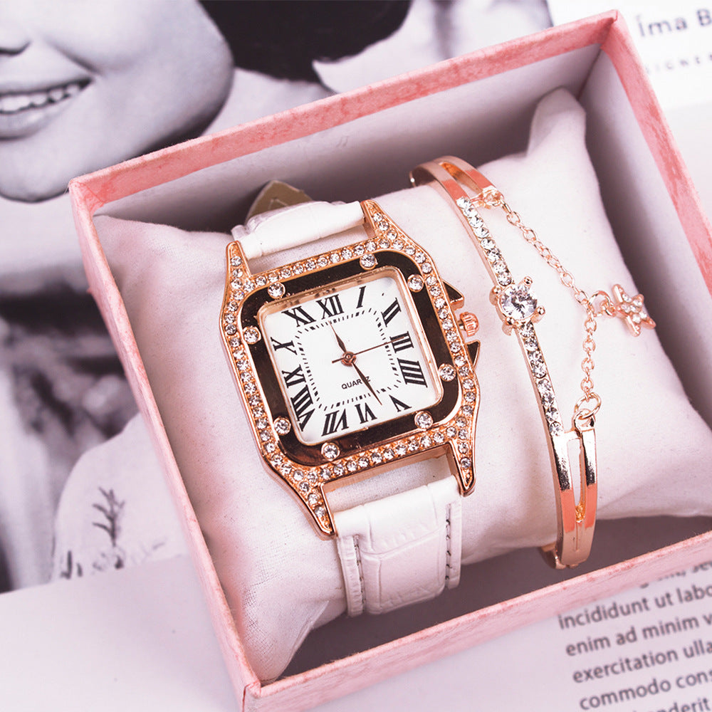 Watch Bracelet Suit Two-piece Watch Gift Wristwatch Set