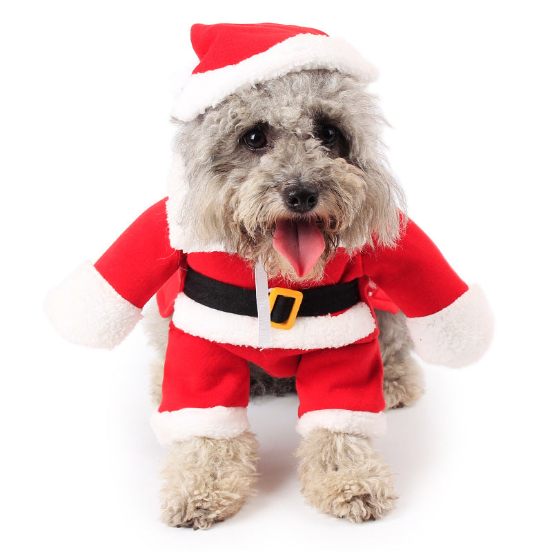 Pet Christmas Decoration Costume Pet Standing Costume