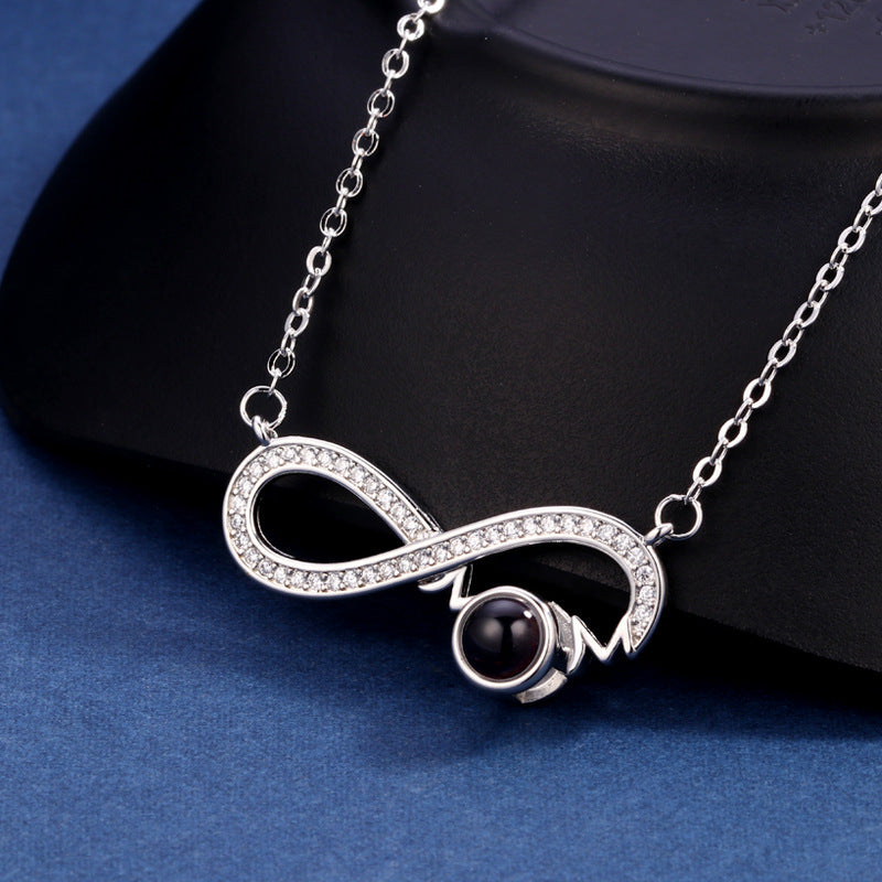 Mother's Day Necklace Female S925 Sterling Silver