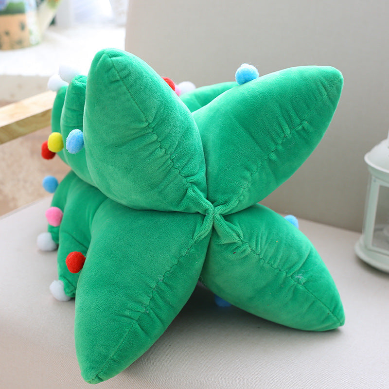 Plush Glowing Music Christmas Tree Pillow