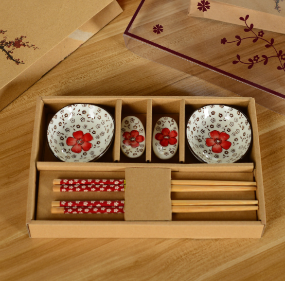 Creative gifts ceramic tableware dish Gift Set