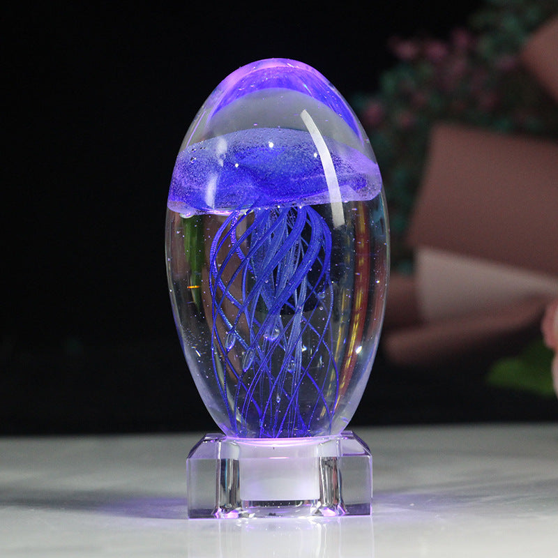 Creative Gift Romantic Jellyfish Music Box Gift Decoration