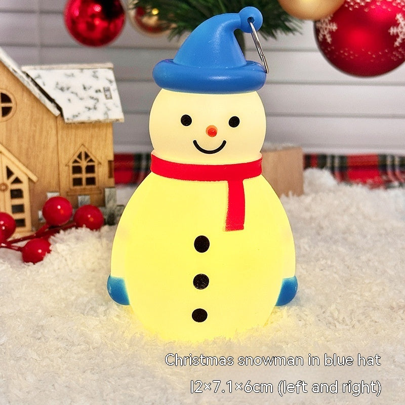 Christmas Decorations Snowman Small Night Lamp