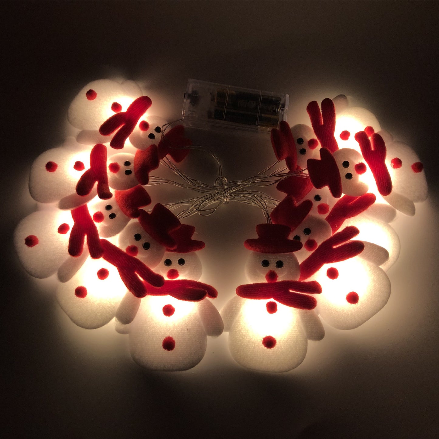 Christmas Decoration Snowman LED String Lights Garland