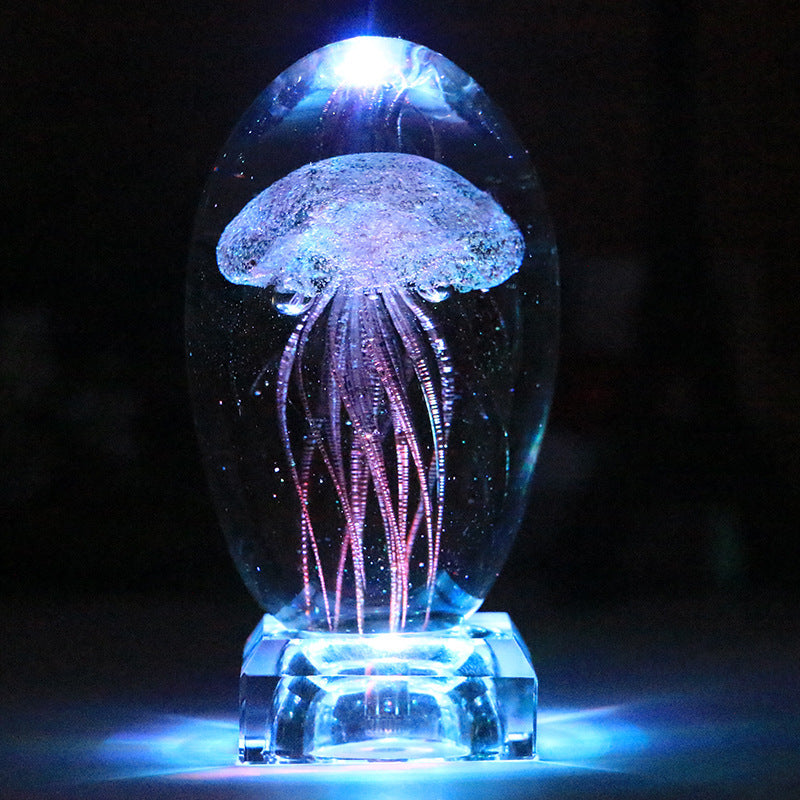 Creative Gift Romantic Jellyfish Music Box Gift Decoration