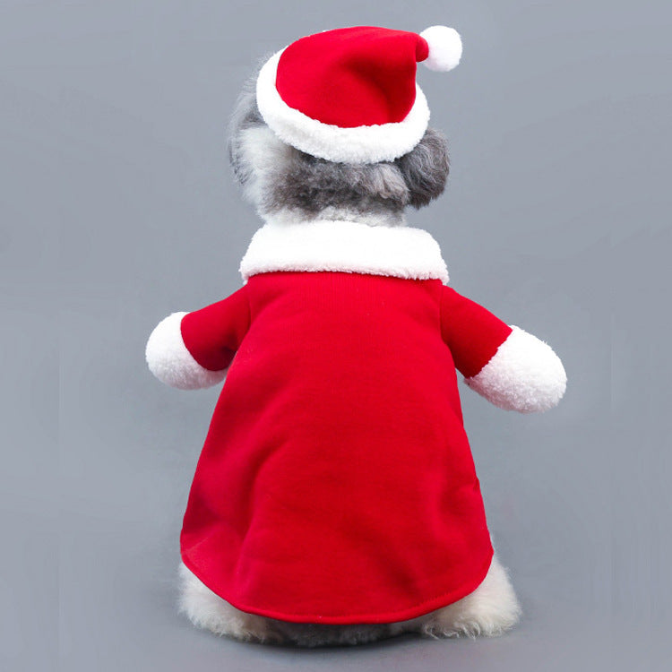 Pet Christmas Decoration Costume Pet Standing Costume