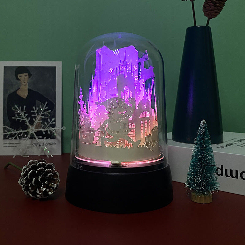 Creative Christmas Panorama Lights For Girls Presents