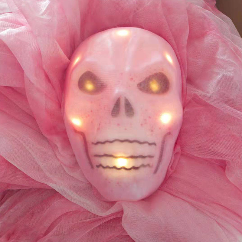 Halloween Voice Control Glowing Scary Ghost Mask