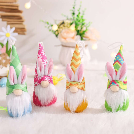 Easter Gifts Home Decorative Dolls Beard Ears